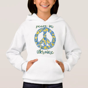 Camiseta Citação de sinais de paz no Pacífico em cores de b