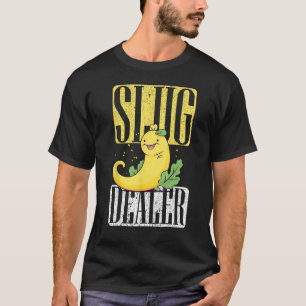 Camiseta Citação de Snail Catcher para Snail Catching e Slu
