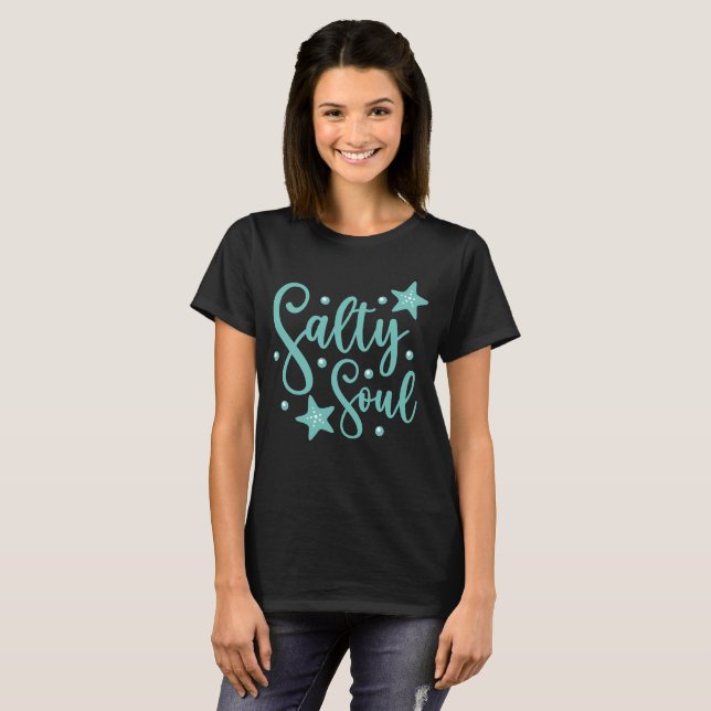 Camiseta Citação de Soul Salty (Frente Completa)