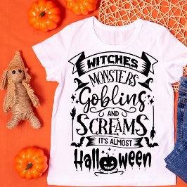 Camiseta Citação de Spooky Halloween
