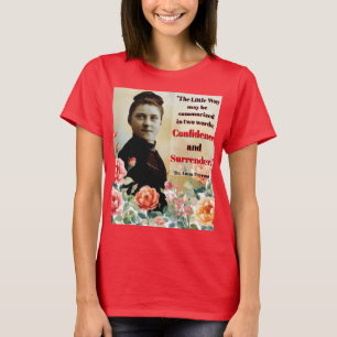 Camiseta Citação de St Therese Dr Anna Terruwe