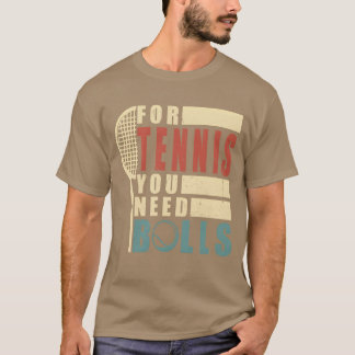 Camiseta Citação de tênis engraçada