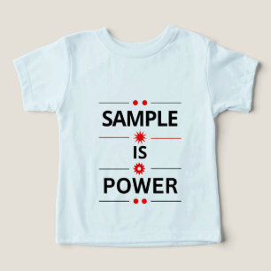 Camiseta Citação de Tipografia Negrito