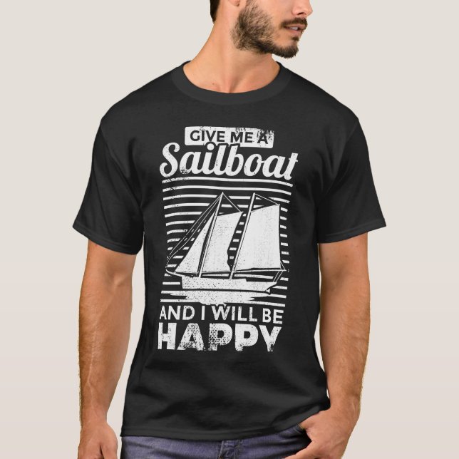 Camiseta Citação de Vela engraçada (Frente)