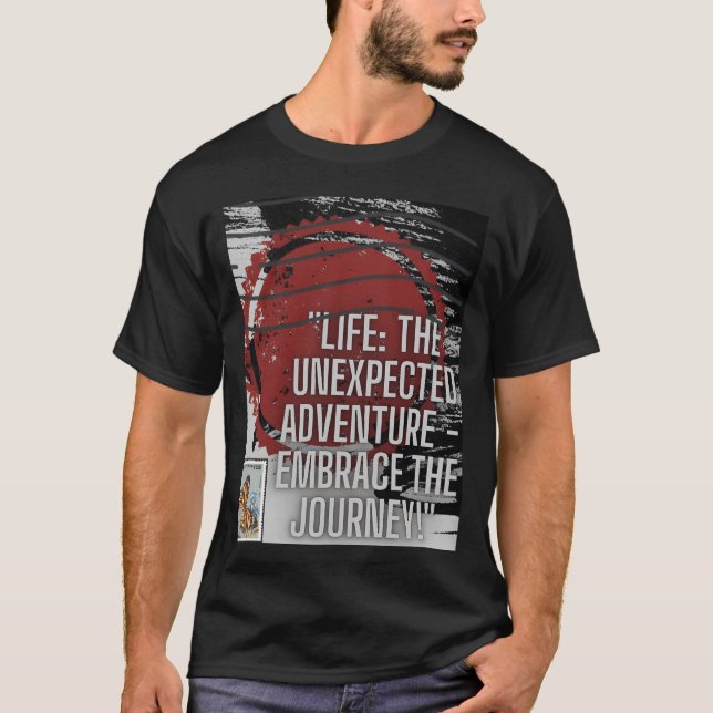 Camiseta Citação de vida única menina (Frente)