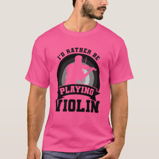 Camiseta Citação de Violinista amigos