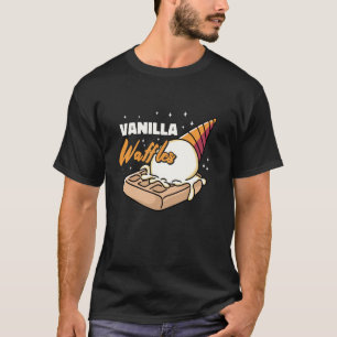 Camiseta Citação de Waffle Legal - Waffles de Baunilha Prof