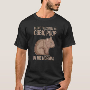 Camiseta Citação De Wombat Do Outback Da Austrália Para Um