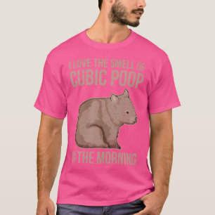Camiseta Citação De Wombat Do Outback Da Austrália Para Um