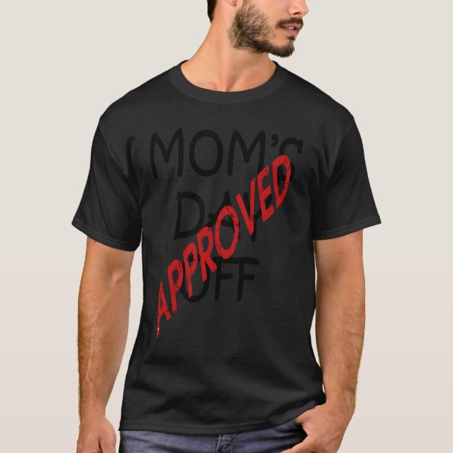 Camiseta Citação Diária de Dia de as mães Aprovada (Frente)
