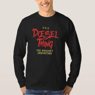 Camiseta Citação Diesel Para Um Motorista De Caminhões