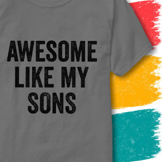 Camiseta Citação Divertida da Família Vintage Incrível Como