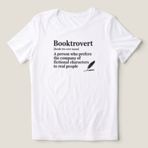 Camiseta Citação Divertida de Amante de Livros