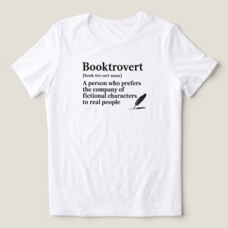 Camiseta Citação Divertida de Amante de Livros