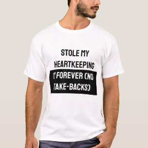 Camiseta Citação Divertida de Amor