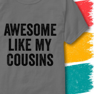 Camiseta Citação Divertida de Família Vintage Incrível Como