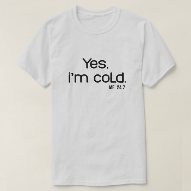 Camiseta Citação Divertida de Inverno | É a Época de Estar  (Frente do Design)