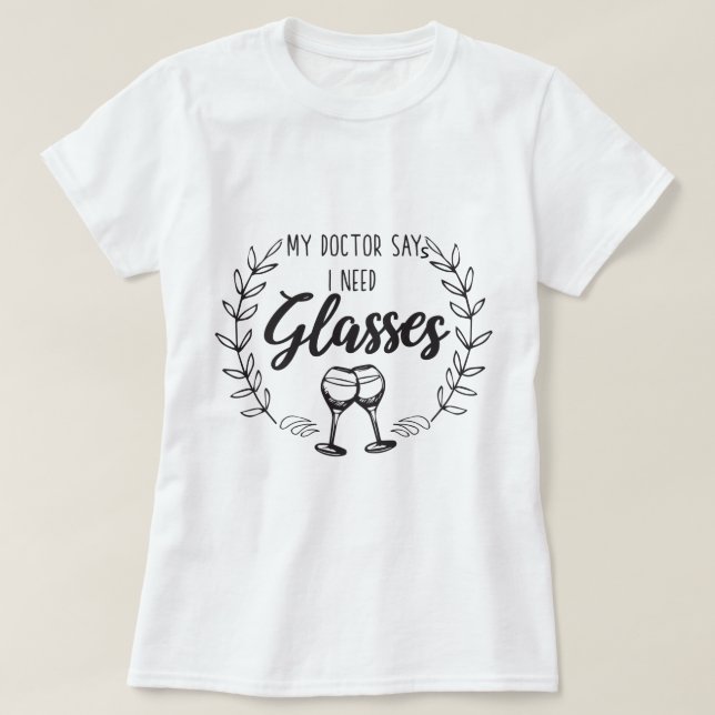 Camiseta Citação Divertida Moderna Fofa (Frente do Design)