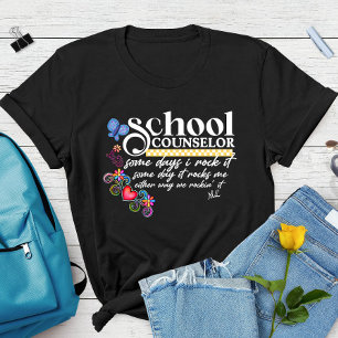 Camiseta Citação Divertida Personalizada para Orientador Es