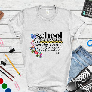 Camiseta Citação Divertida Personalizada para Orientador Es