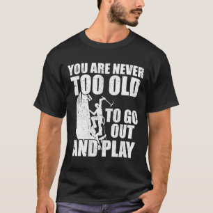 Camiseta Citação Divertida Rocha Escalada de Gelo Boulderin