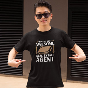 Camiseta Citação do Agente Imobiliário Engraçado
