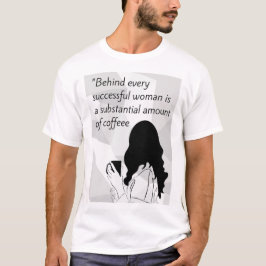 Camiseta citação do café