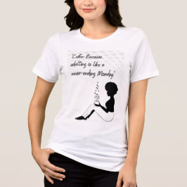 Camiseta citação do café