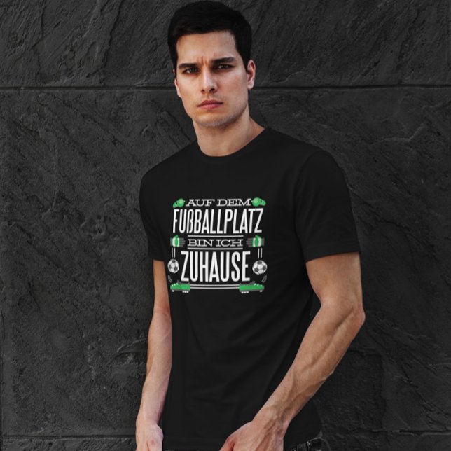 Camiseta Citação do Campo de Futebol (Criador carregado)