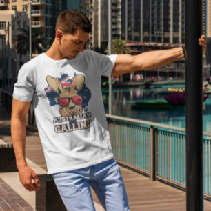 Camiseta Citação do canguru australiano