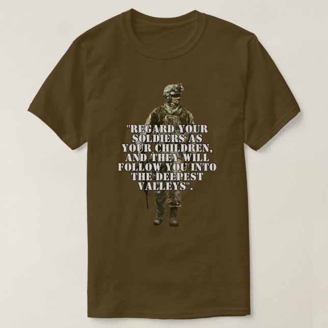 Camiseta Citação do Dia dos Veteranos  (Frente do Design)