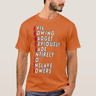 Camiseta Citação do Ergómetro Engraçado