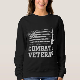 Camiseta Citação do Exército Militar de Combate Veterano