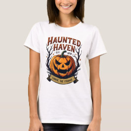 Camiseta citação do Halloween do Céu Assombrado