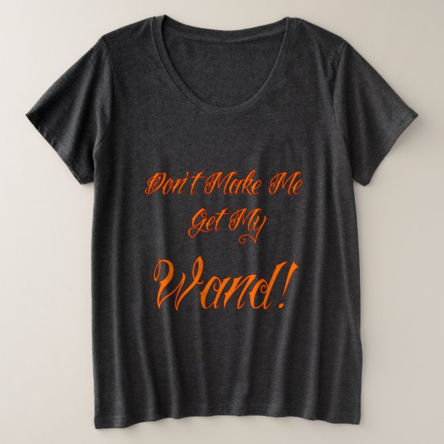 Camiseta Citação do Halloween Witchy (Frente do Design)