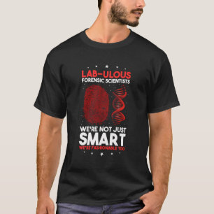 Camiseta Citação Do Investigador Forense De Ciências Para O