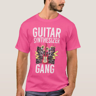 Camiseta Citação do Jogador Funny do Instrumento do Sinteti