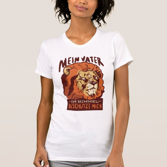 Camiseta Citação do Leão Alemão (Frente)