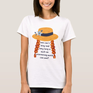 Camiseta Citação Do Livro De Ann De Gables Verdes Shirley