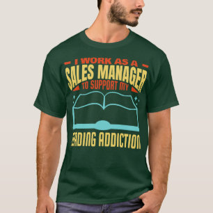 Camiseta Citação do Lover do Livro do Gerente de Vendas Hil