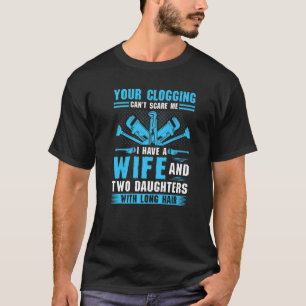 Camiseta Citação do Pai Pipefitter, Engraçado Plumber Premi
