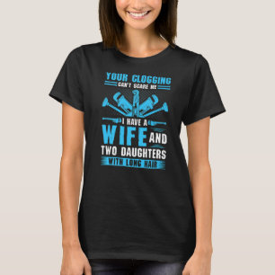 Camiseta Citação do Pai Pipefitter, Engraçado Plumber Premi