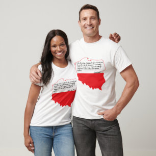 Camiseta Citação Do Papa João Paulo II