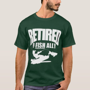 Camiseta Citação do pescador aposentado