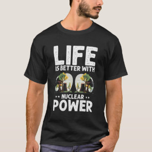 Camiseta Citação Do Plano Nuclear Para Energia Nuclear E En