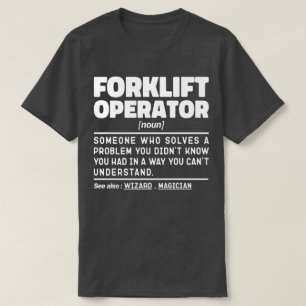 Camiseta Citação do Reparador de Manutenção do Operador do