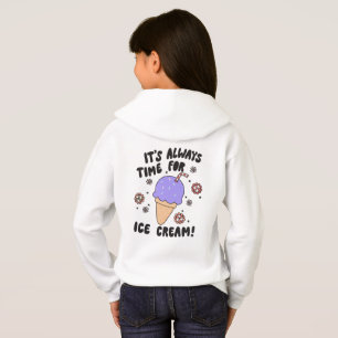 Camiseta Citação do Sorvete Kawaii - É sempre o Tim