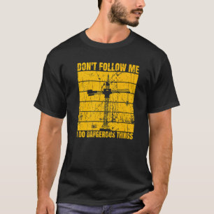 Camiseta Citação Do Trabalhador De Construção De Máquinas D