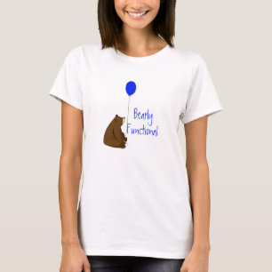 Camiseta Citação do Urso do Balão Funcional e Divertido