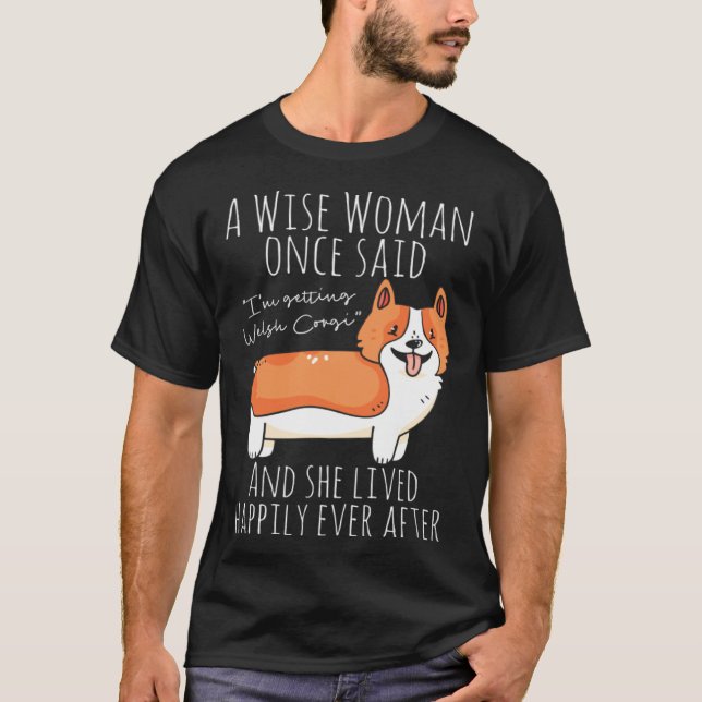 Camiseta Citação do Welsh Corgi (Frente)